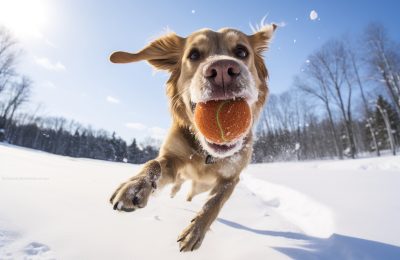 winter dog activities